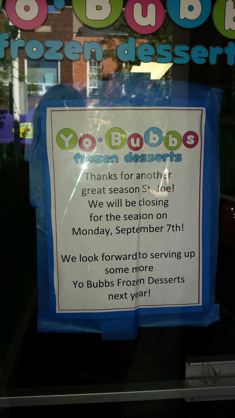 Yo - Bubbs Frozen Yogurt